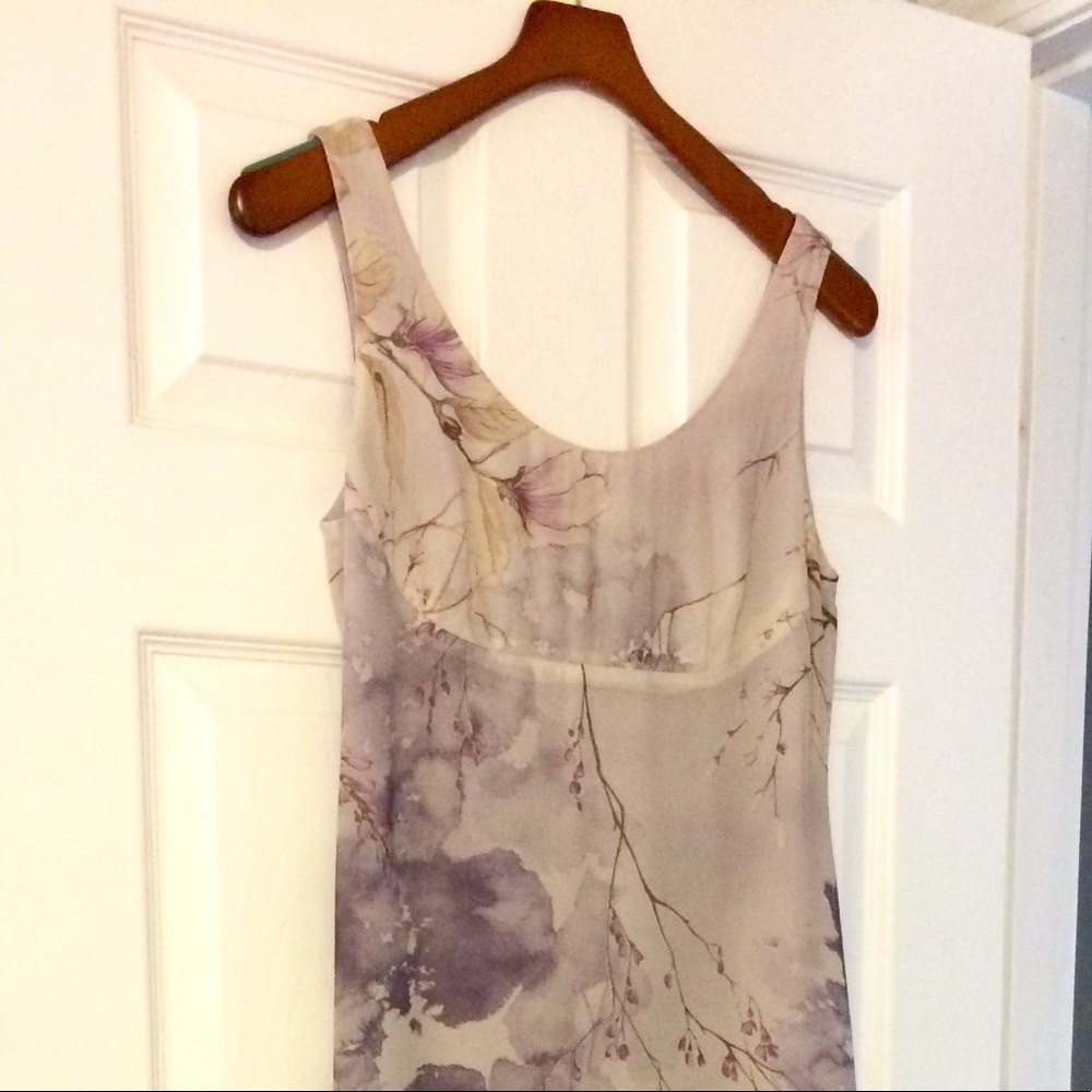 Japanese Floral Liz Clairborne Dress 6p